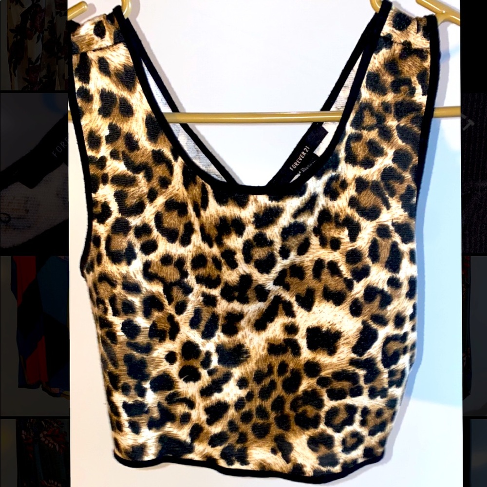 Cheetah Crop Top